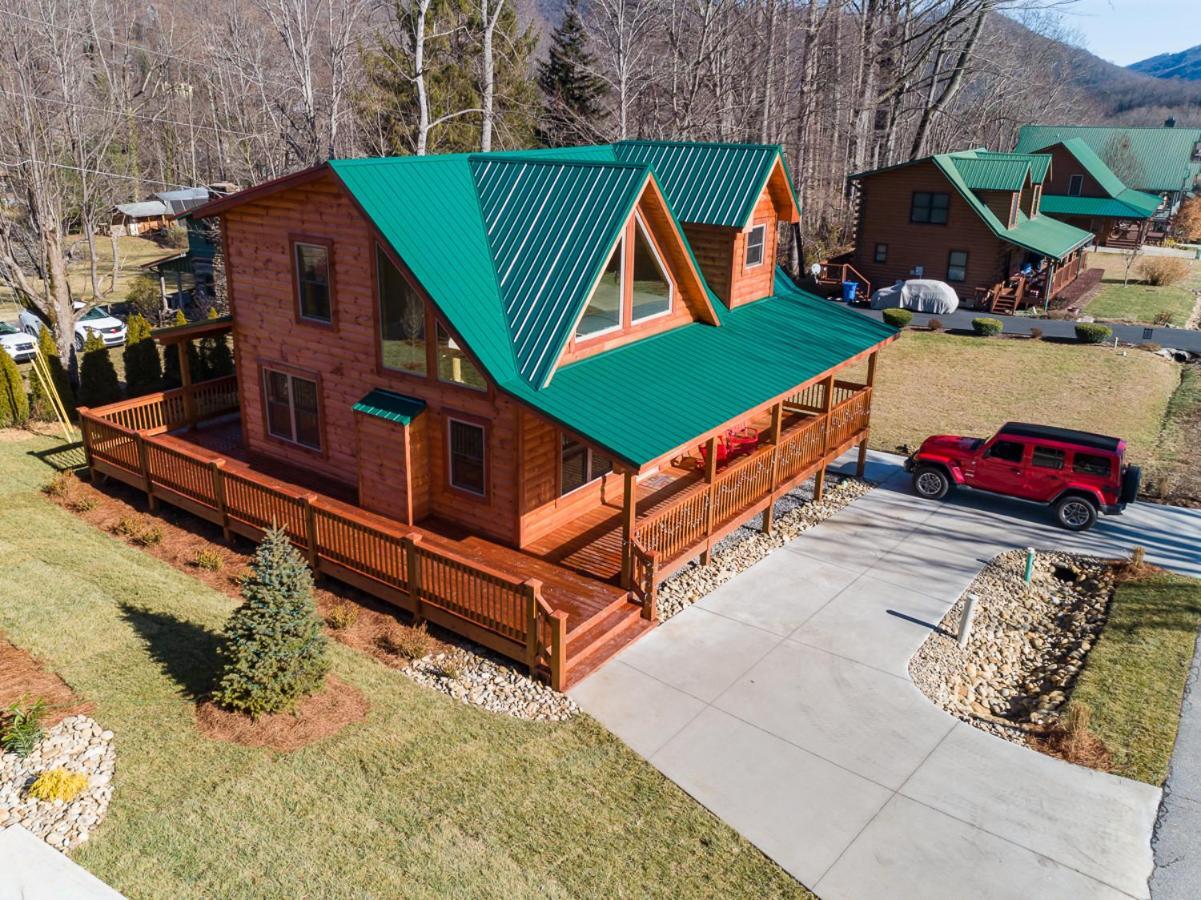 The Red Fox Cabin Villa Maggie Valley Esterno foto