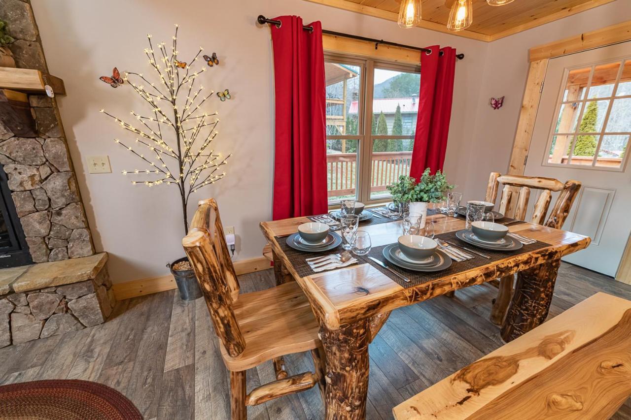 The Red Fox Cabin Villa Maggie Valley Esterno foto