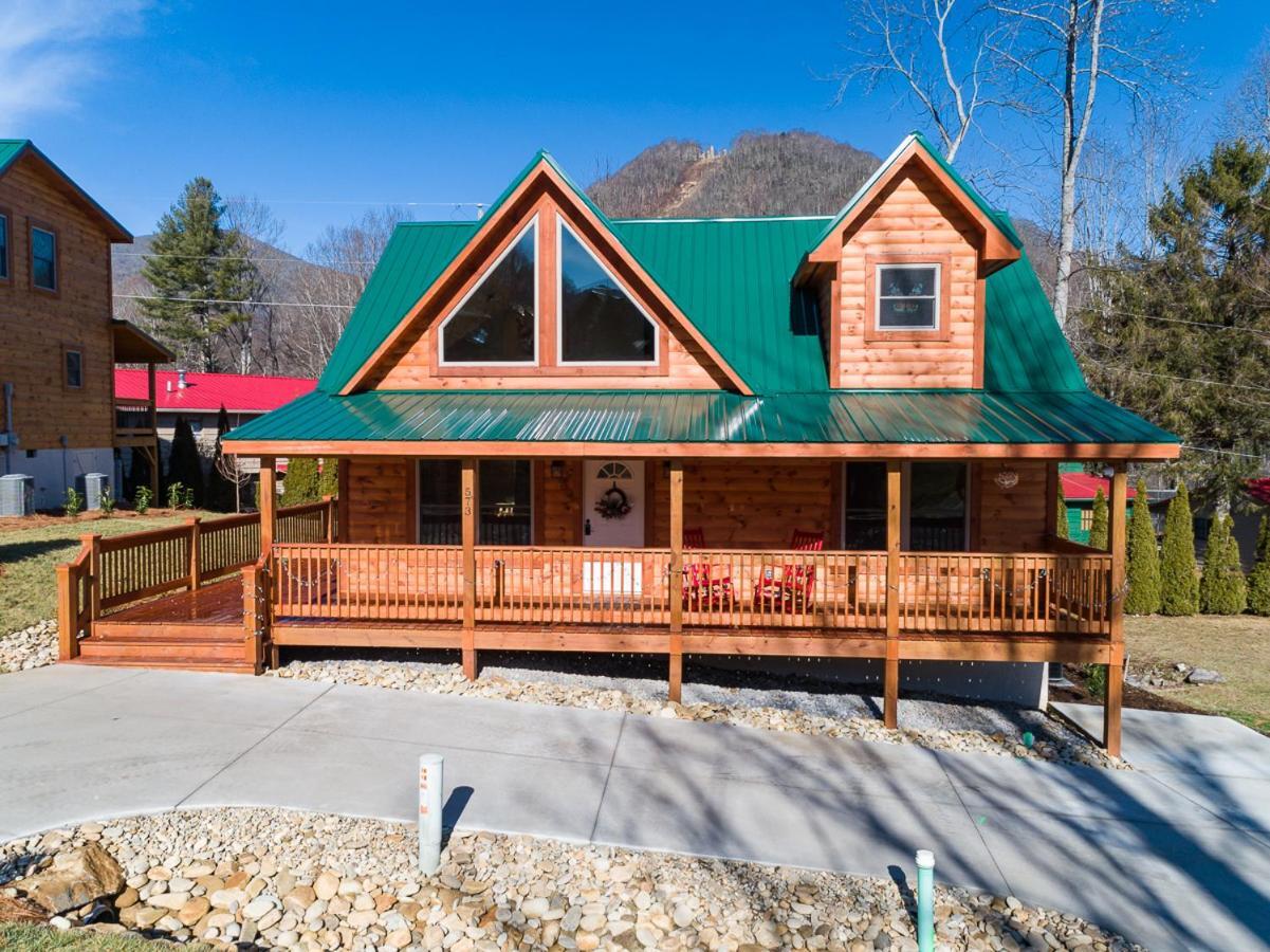The Red Fox Cabin Villa Maggie Valley Esterno foto